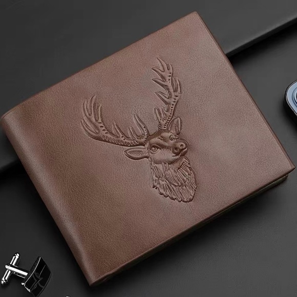 Men’s Deer Leather Wallet - Picture 5 of 5